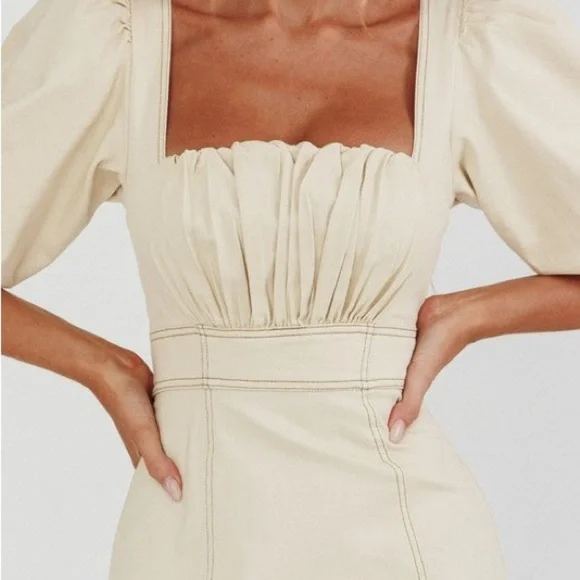 Brand new never worn western denim dress by One and Only size Medium - Picture 3 of 3